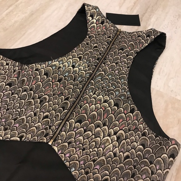 🍾Blaque Label Peacock Paisley Crop Top - Picture 7 of 8